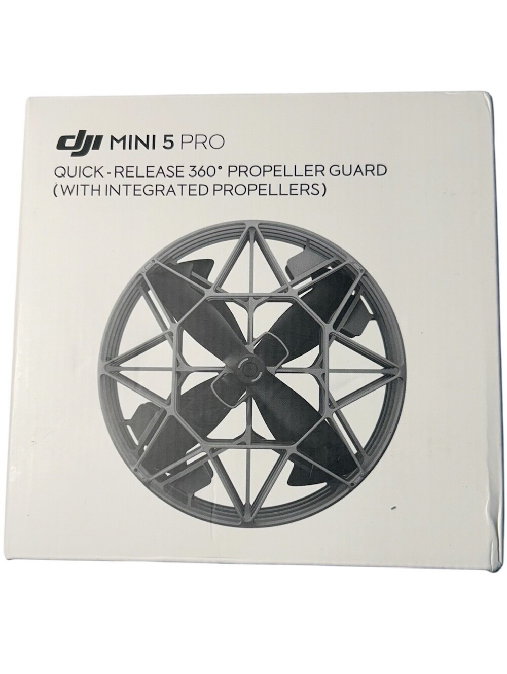 DJI Mini 5 Pro Quick-Release 360° Propeller Guard w/ Integrated Propellers Gray